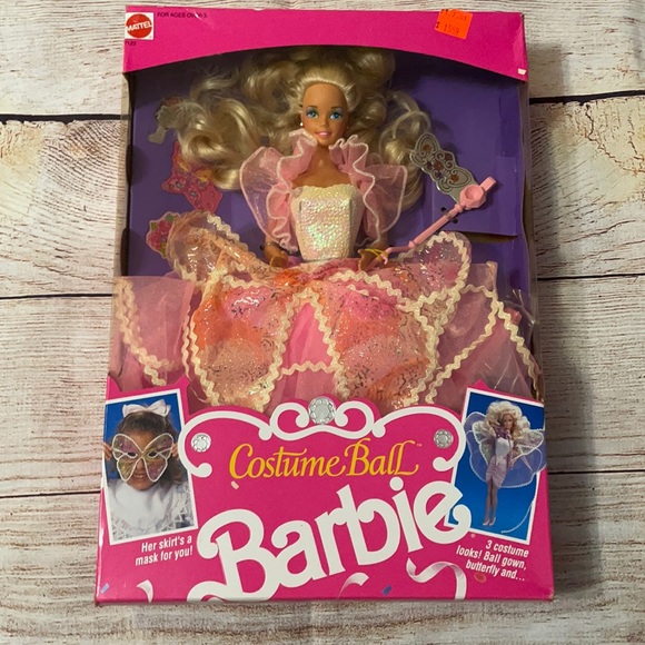 Mattel Other - Costume Ball Barbie 1990